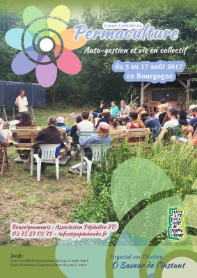 Cours Certifié de Permaculture - Université Populaire de Permaculture (71)