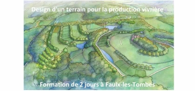 Design d'un terrain pour la production vivrière (Belgique)